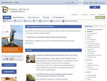 Tablet Screenshot of ely-keskus.fi